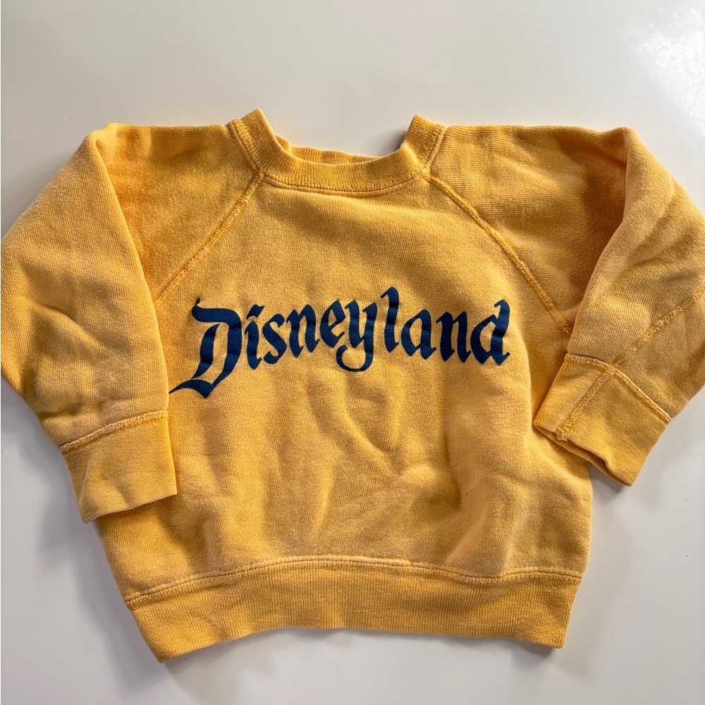 Vintage 1960s Disneyland Kids Sweatshirt